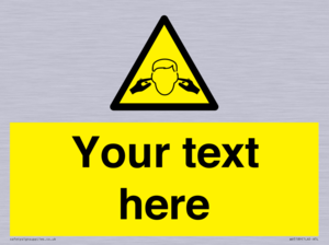 Custom Noise Hazard Sign